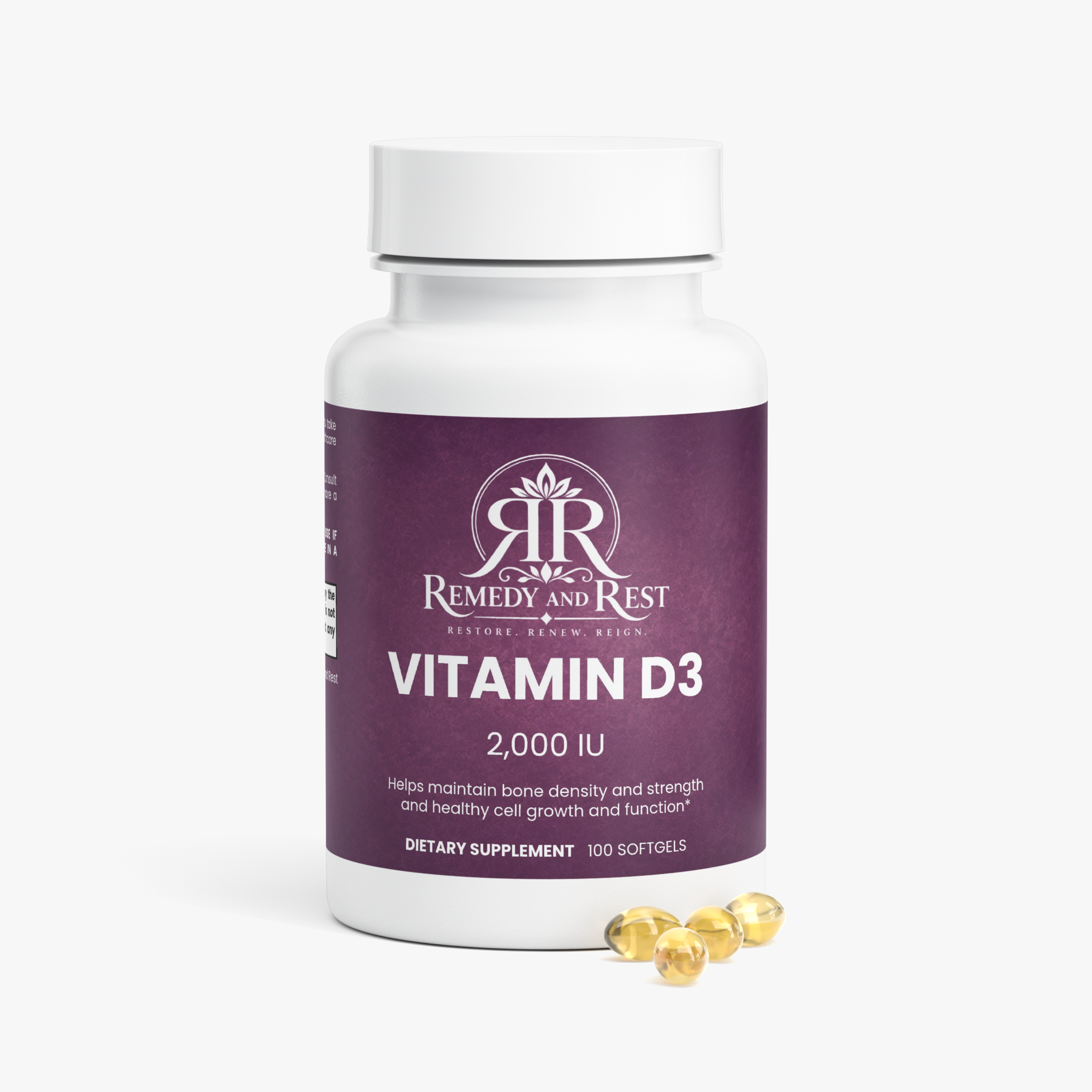 Vitamin D3 2,000 IU