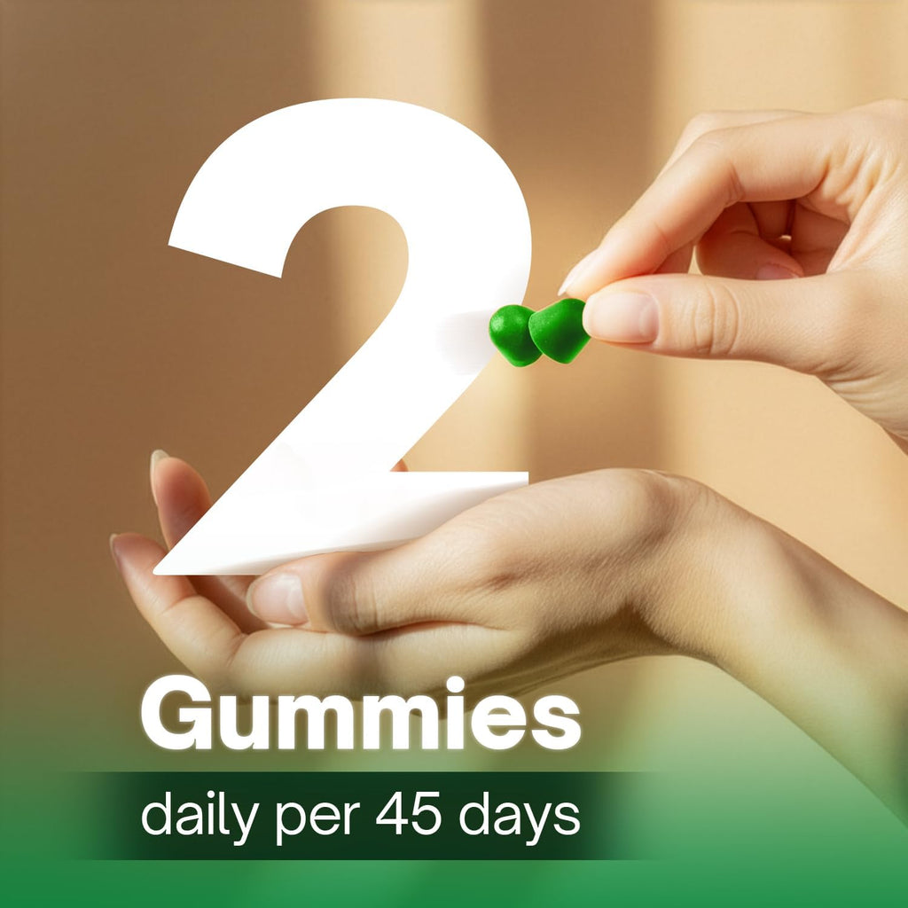 Moringa Gummies with Ginger, Turmeric & Probiotics | Vegan, Sugar-Free Chewables| Plant-Based Pectin Formula with Vitamin C