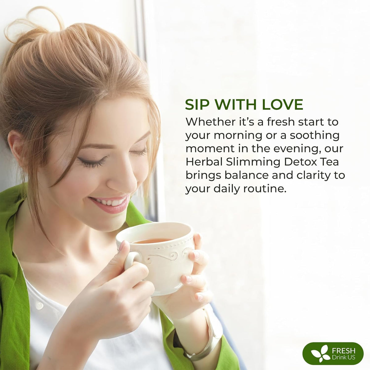 Herbal Slimming Detox Tea | Loose Leaf Blend for Daily Rituals and Clean Living