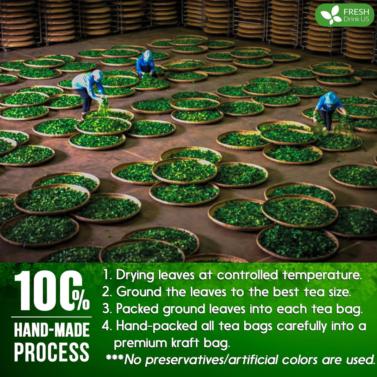 Premium Parsley Leaf Tea Bags, 100% Natural & Pure from Parsley Leaves.