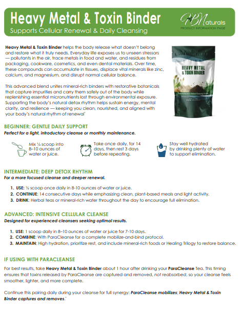 ParaCleanse All-Natural Parasite and Toxin Detox - 30 Servings